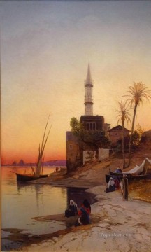 kiosque Hermann David Salomon Corrodi orientalist scenery Oil Paintings